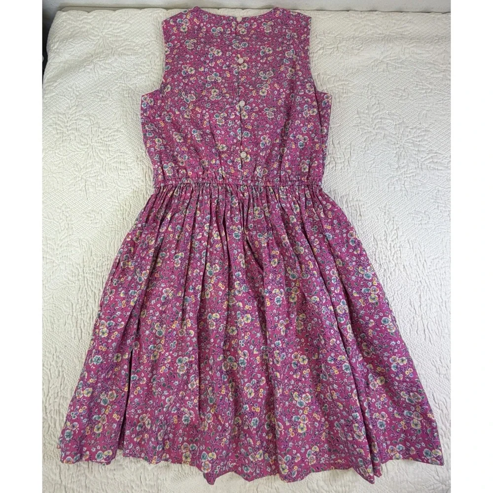 NWT‎ Ralph Lauren Big Girls 14 Pink Floral Sleeveless Party Dress Bloomingdale's